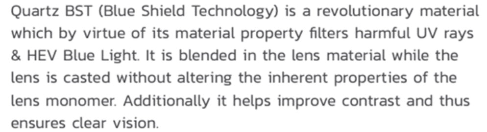Single-Vision Photochromic Lenses